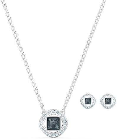 Amazon.com: Swarovski Bella V set, Round cut, White, Rose gold